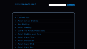 What Desimasala.net website looked like in 2016 (8 years ago)