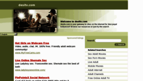 What Desitv.com website looked like in 2011 (13 years ago)