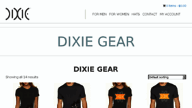 What Dixieswag.com website looked like in 2016 (8 years ago)