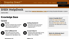 What Dsdir.com website looked like in 2016 (8 years ago)