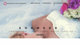 What Dogwood.photography website looked like in 2016 (8 years ago)