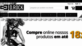What Drock.com.br website looked like in 2016 (8 years ago)