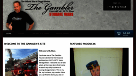 What Darrellgambler.com website looked like in 2016 (8 years ago)