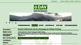 What Dav-freiburg.de website looked like in 2016 (8 years ago)