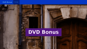 What Dvd-bonus.com website looked like in 2016 (8 years ago)