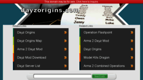 What Dayzorigins.com website looked like in 2016 (8 years ago)