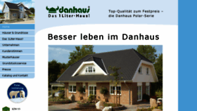 What Danhaus.de website looked like in 2016 (8 years ago)