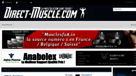 What Direct-muscle.com website looked like in 2016 (8 years ago)