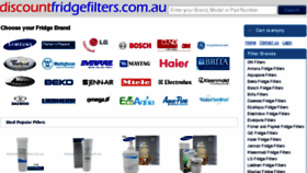 What Discountfridgefilters.com.au website looked like in 2016 (8 years ago)