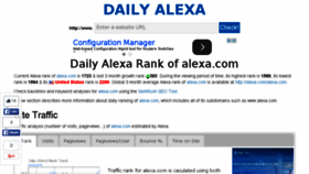 What Dailyalexa.com website looked like in 2016 (8 years ago)