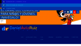 What Danielavilaruiz.mx website looked like in 2016 (8 years ago)