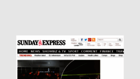 What Dailyexpress.co.uk website looked like in 2016 (8 years ago)