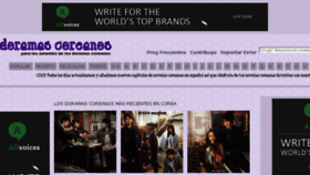 What Doramascoreanos.net website looked like in 2016 (8 years ago)