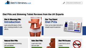 What Dietpill-reviews.co.uk website looked like in 2016 (8 years ago)