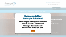What Dydacomp.com website looked like in 2016 (8 years ago)