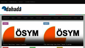 What Dahada.net website looked like in 2016 (9 years ago)