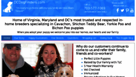 What Dcdogfinders.com website looked like in 2016 (8 years ago)