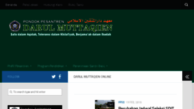 What Darul-muttaqien.com website looked like in 2016 (8 years ago)