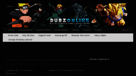 What Dubzonline.net website looked like in 2016 (8 years ago)