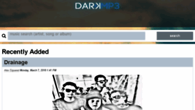 What Darkmp3.ru website looked like in 2016 (8 years ago)
