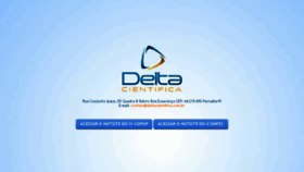 What Deltacientifica.com.br website looked like in 2016 (8 years ago)
