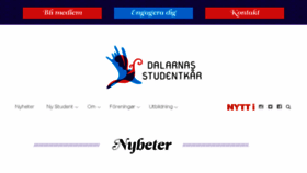 What Dalastudent.se website looked like in 2016 (8 years ago)