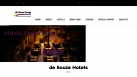 What Desouzahotels.com website looked like in 2016 (8 years ago)