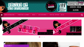 What Dolleduphair.co.uk website looked like in 2016 (8 years ago)