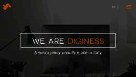 What Diginess.com website looked like in 2016 (8 years ago)