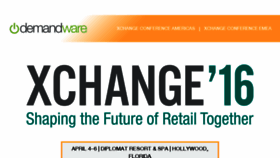 What Demandwarexchange.com website looked like in 2016 (8 years ago)