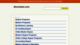 What Discdubai.com website looked like in 2016 (8 years ago)