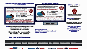 What Drugcard4u.com website looked like in 2016 (8 years ago)