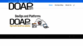 What Doap.com website looked like in 2016 (8 years ago)