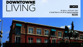 What Downtowneliving.com website looked like in 2016 (8 years ago)
