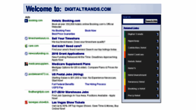 What Digitaltrands.com website looked like in 2016 (8 years ago)