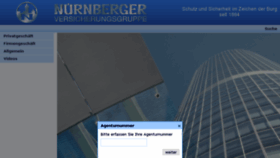 What Doknet.nuernberger.de website looked like in 2016 (8 years ago)