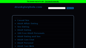 What Drunkgloryhole.com website looked like in 2016 (8 years ago)