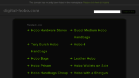 What Digital-hobo.com website looked like in 2016 (8 years ago)