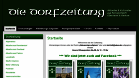 What Dorfzeitung-online.com website looked like in 2016 (8 years ago)