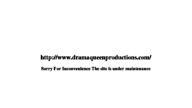 What Dramaqueenproductions.com website looked like in 2016 (8 years ago)