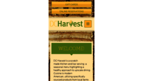 What Dc-harvest.com website looked like in 2016 (8 years ago)