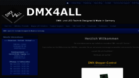 What Dmx4all.de website looked like in 2016 (8 years ago)
