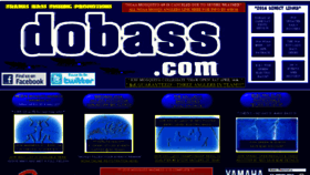 What Dobass.com website looked like in 2016 (8 years ago)