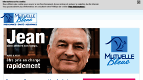 What Devis-mutuellebleue.fr website looked like in 2016 (8 years ago)