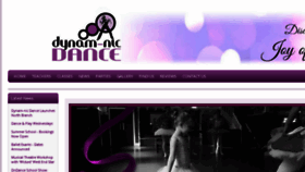 What Dndance.co.uk website looked like in 2016 (8 years ago)