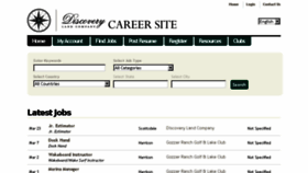 What Dlccareers.com website looked like in 2016 (8 years ago)