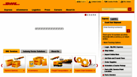 What Dhl-usa.com website looked like in 2016 (8 years ago)