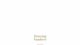 What Drawingnumbers.jp website looked like in 2016 (8 years ago)