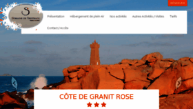 What Domainedetrestraou.com website looked like in 2016 (8 years ago)