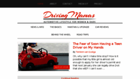 What Drivingmama.com website looked like in 2016 (8 years ago)